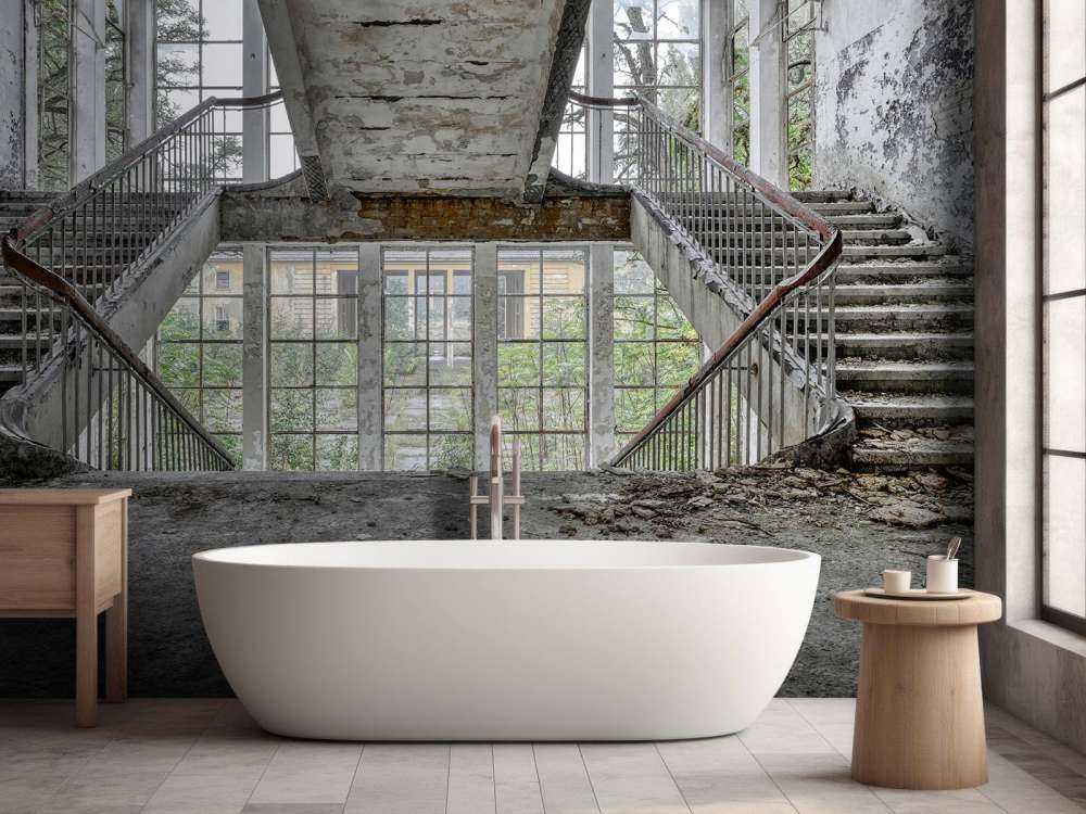 Verlaten trappenhuis