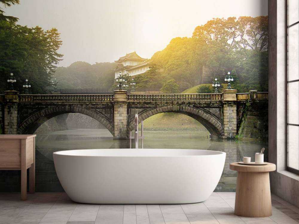 Nijubashi brug in Tokyo