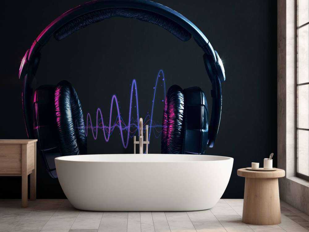 Energieke koptelefoon