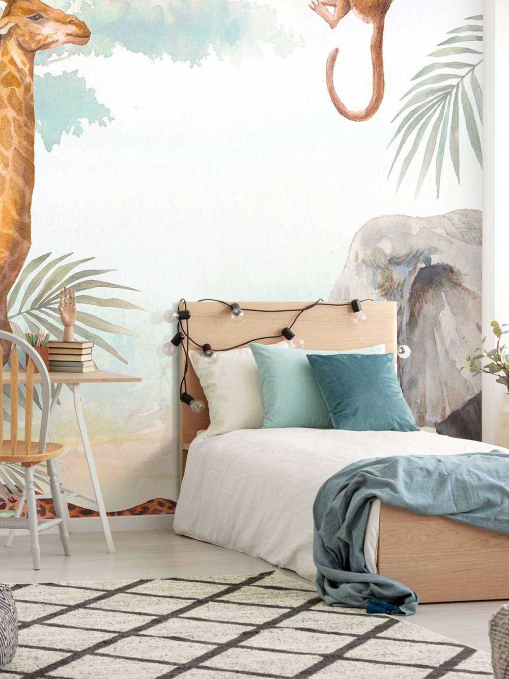 Water geverfde dieren