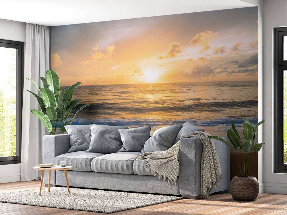 Kalmerende zee