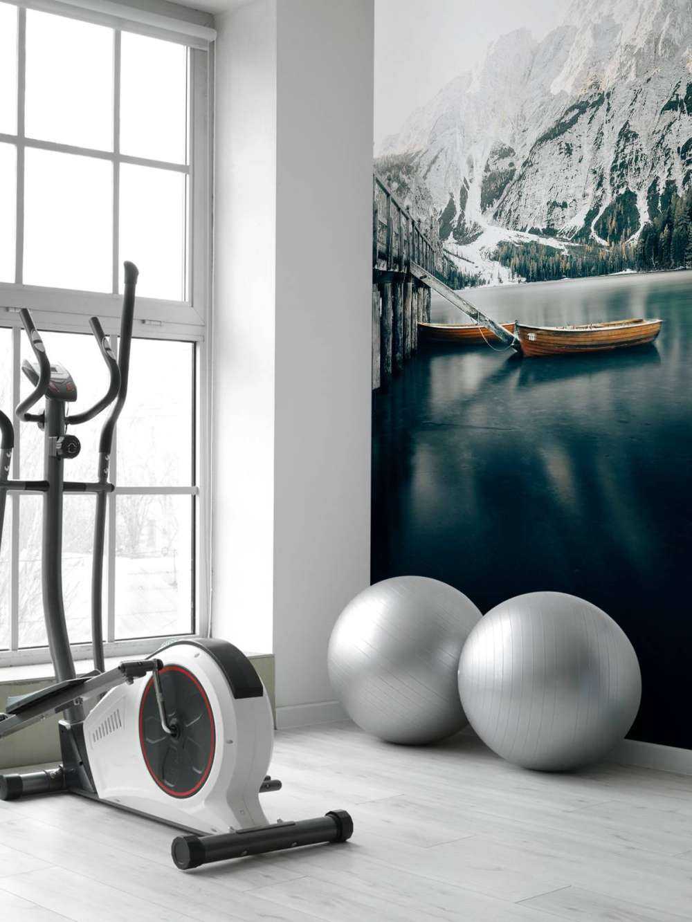 Een bevroren Lago di Braises