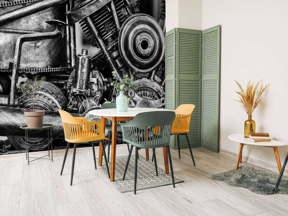 Motorblok van een motor