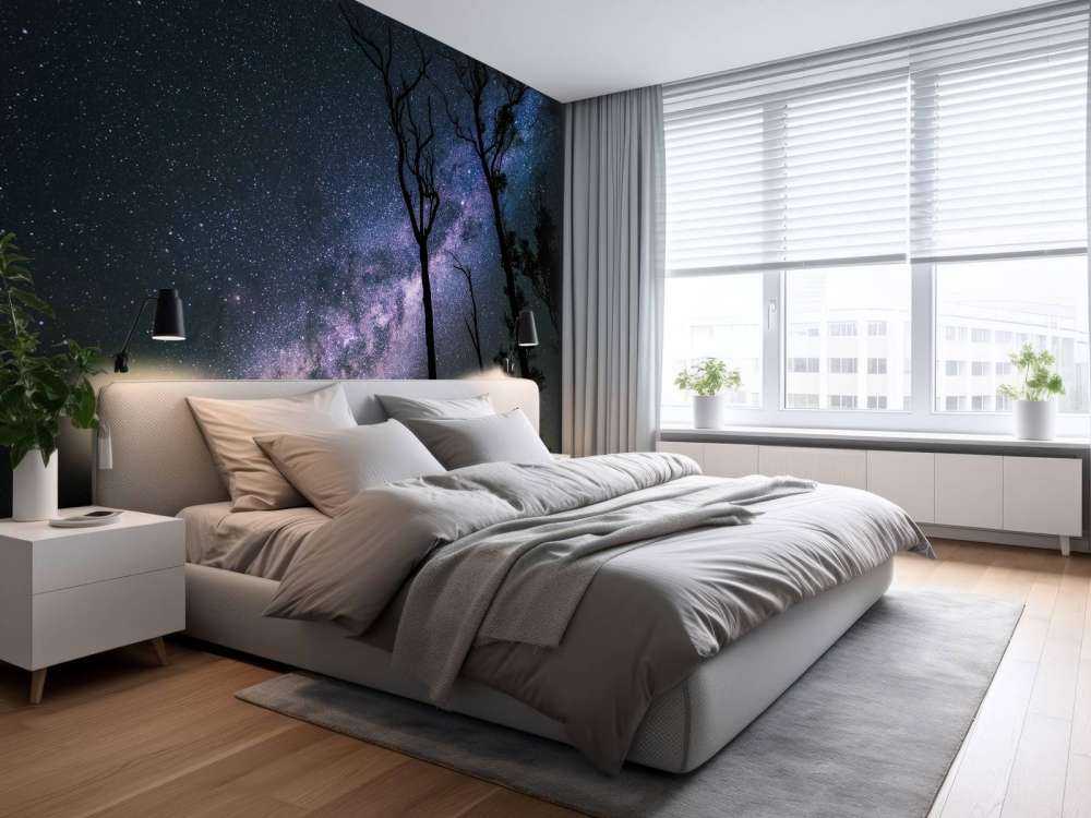 Sterren tussen de bomen