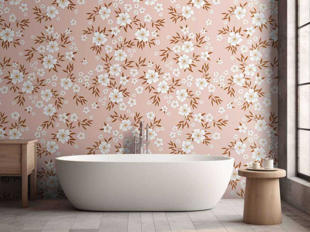 Bloemen met bladeren