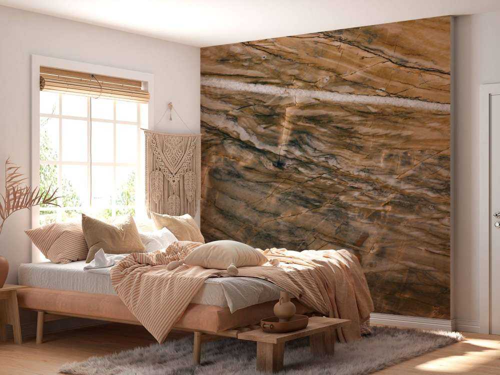 Marmer met gele tint