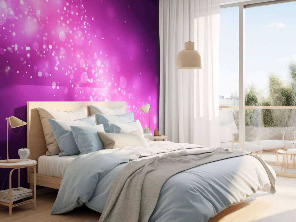 Roze glitter schitteringen