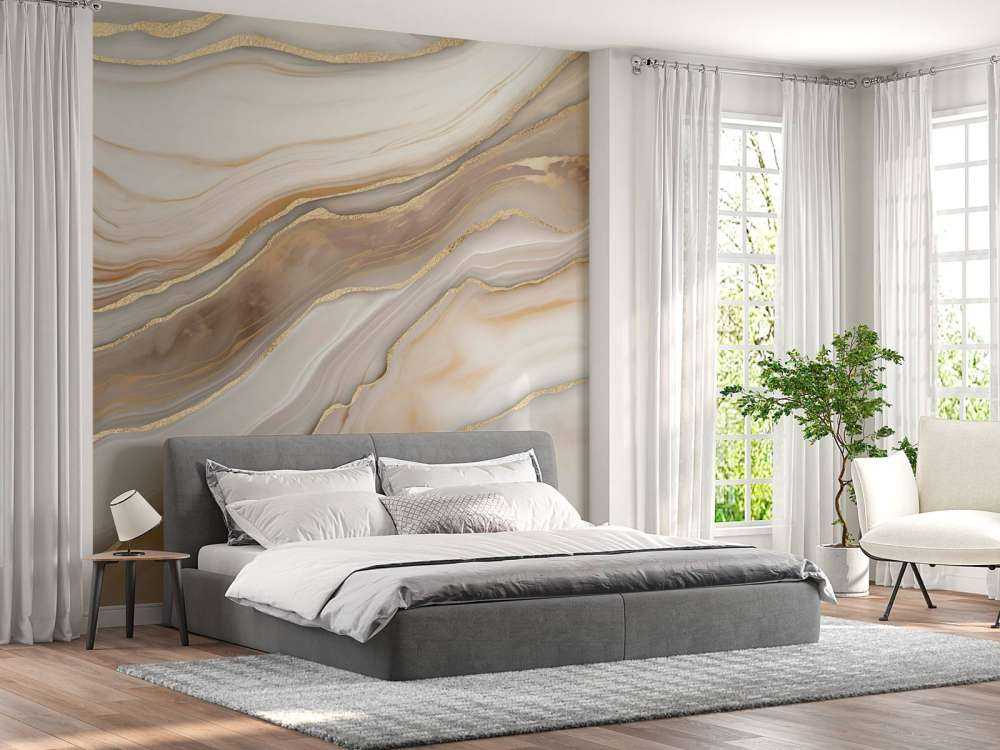 Luxury marble chic decor trend ivory beige