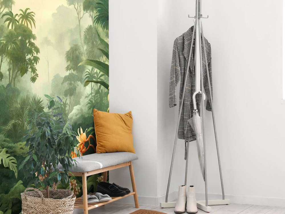 Tropical rainforest botanical escape