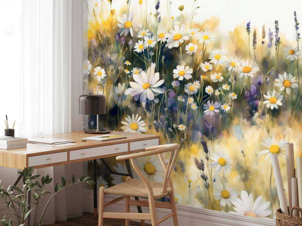 Quiet Daisies Meadow Yellow