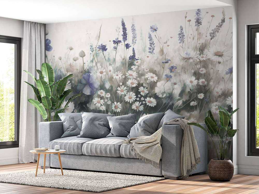 Lush Greenery of Summer Gray