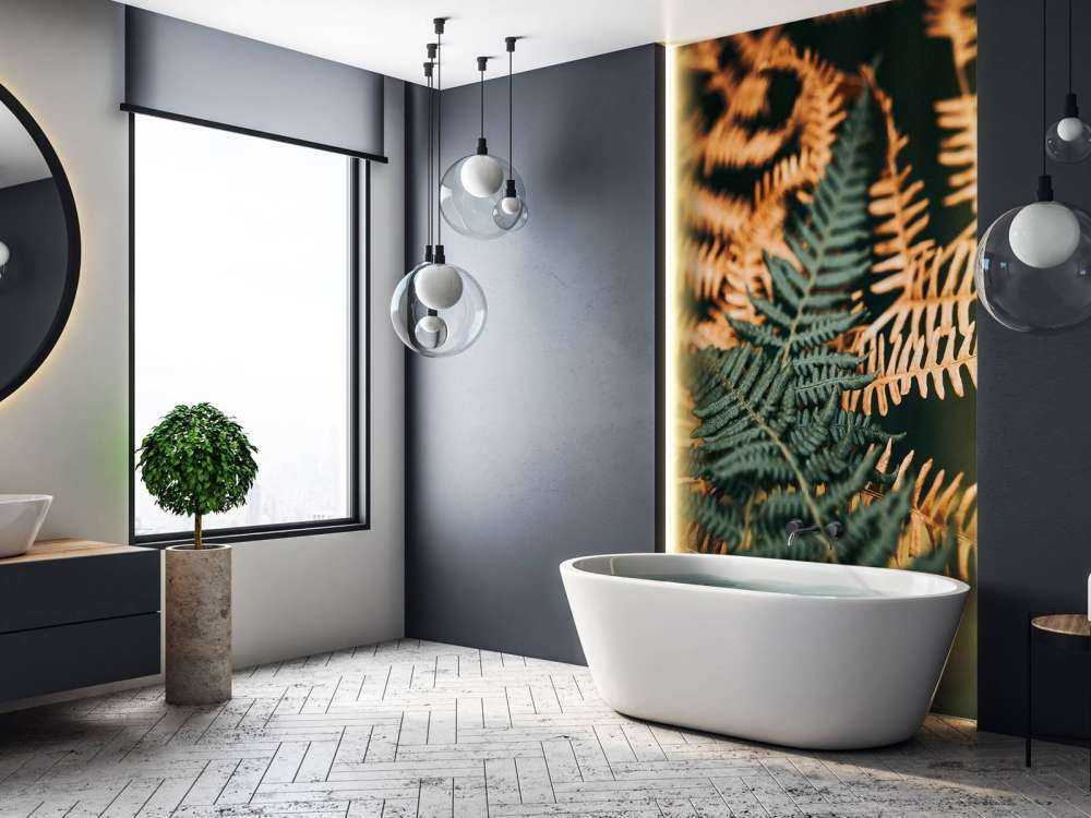 Diepgroene en Gouden Varens