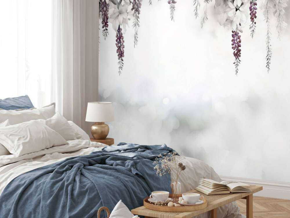 Gentle Wisteria Garden White