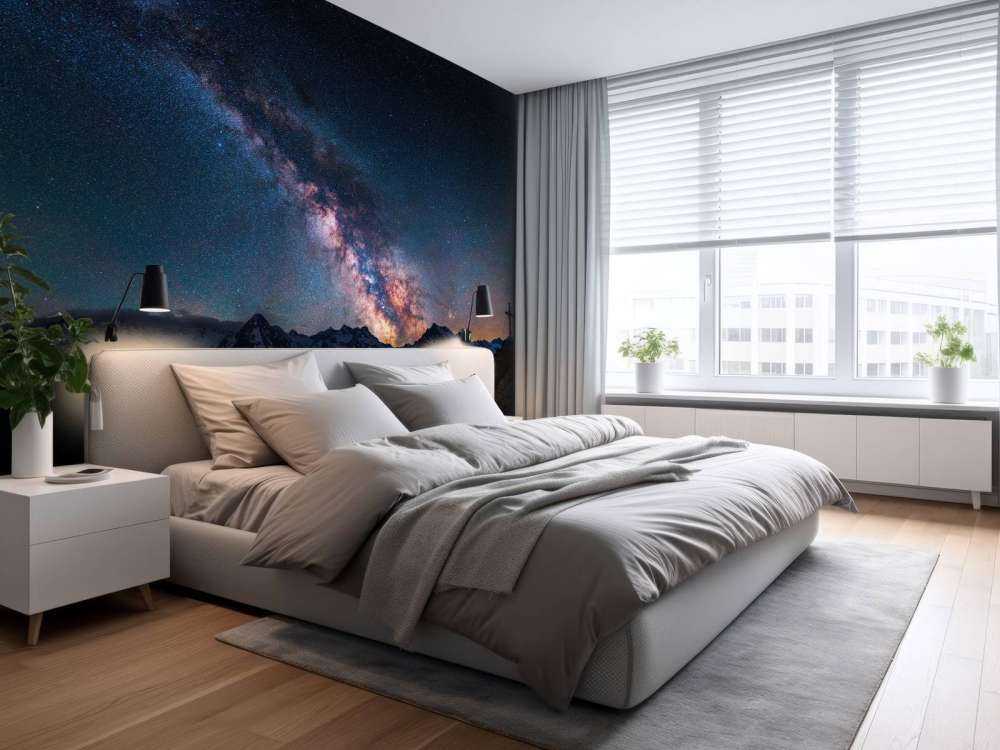 Melkweg boven bergmeer