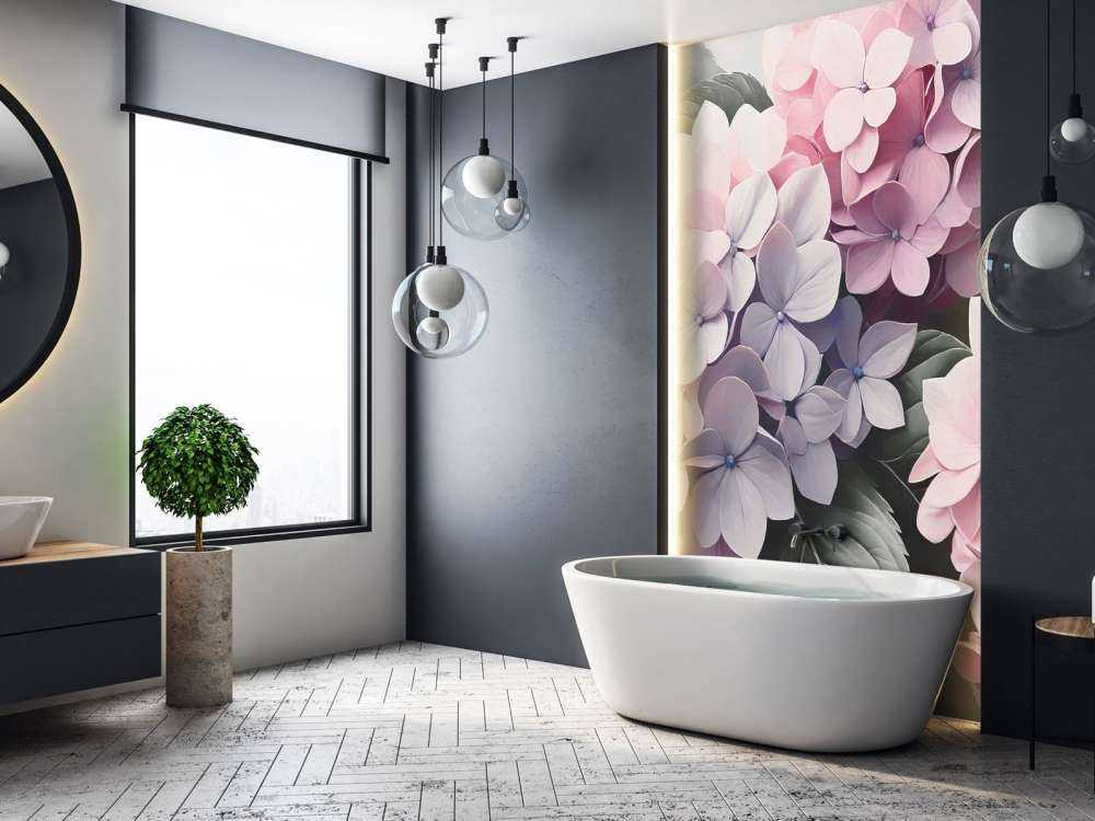 Zachte hortensia’s in pasteltinten