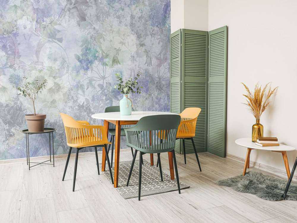 Watercolor Garden Violet