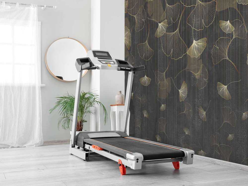 Ginkgo blaadjes in gouden nevel