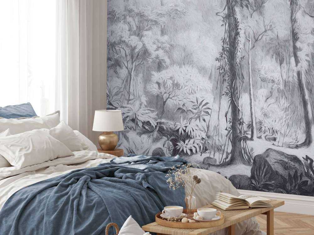 Tropic forest - grey