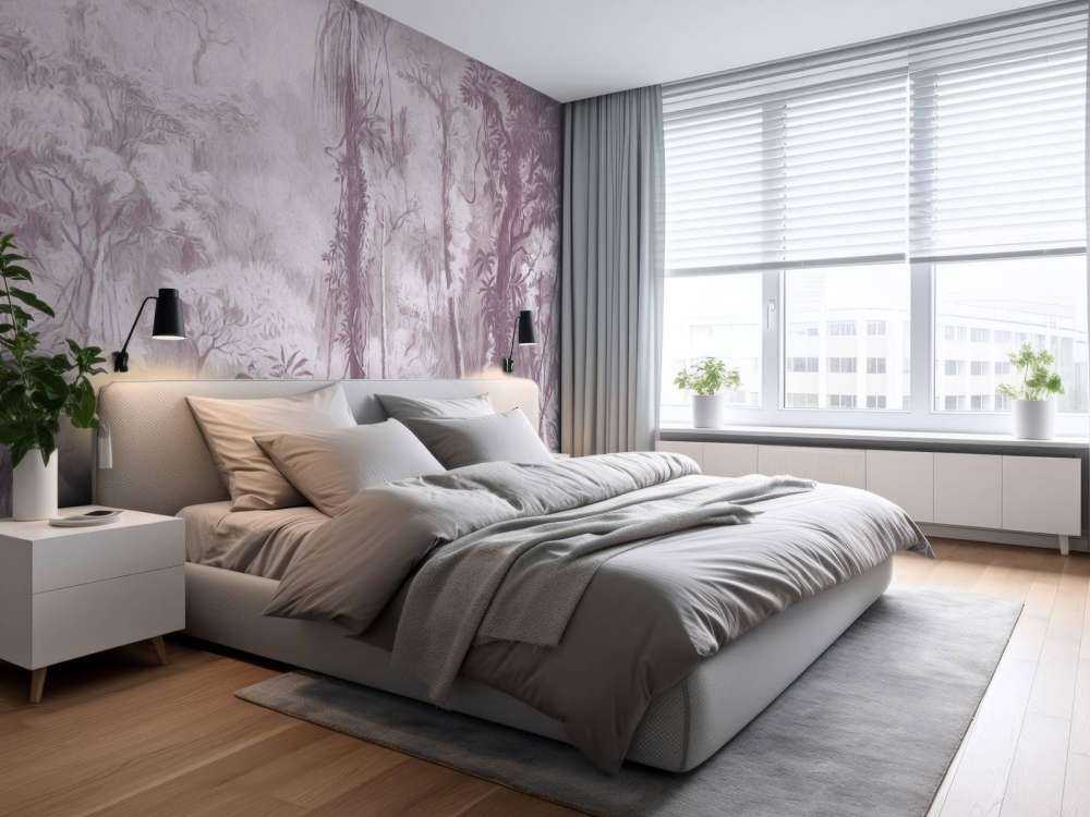 Tropic forest - pink