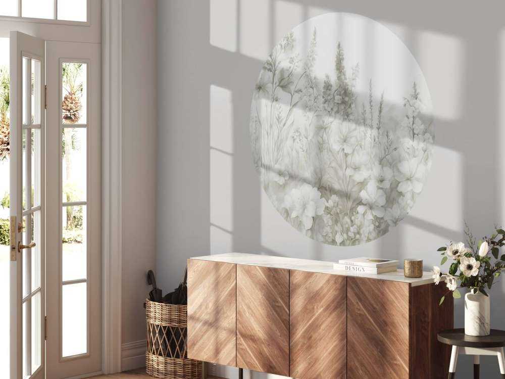 Tender English garden - mint green