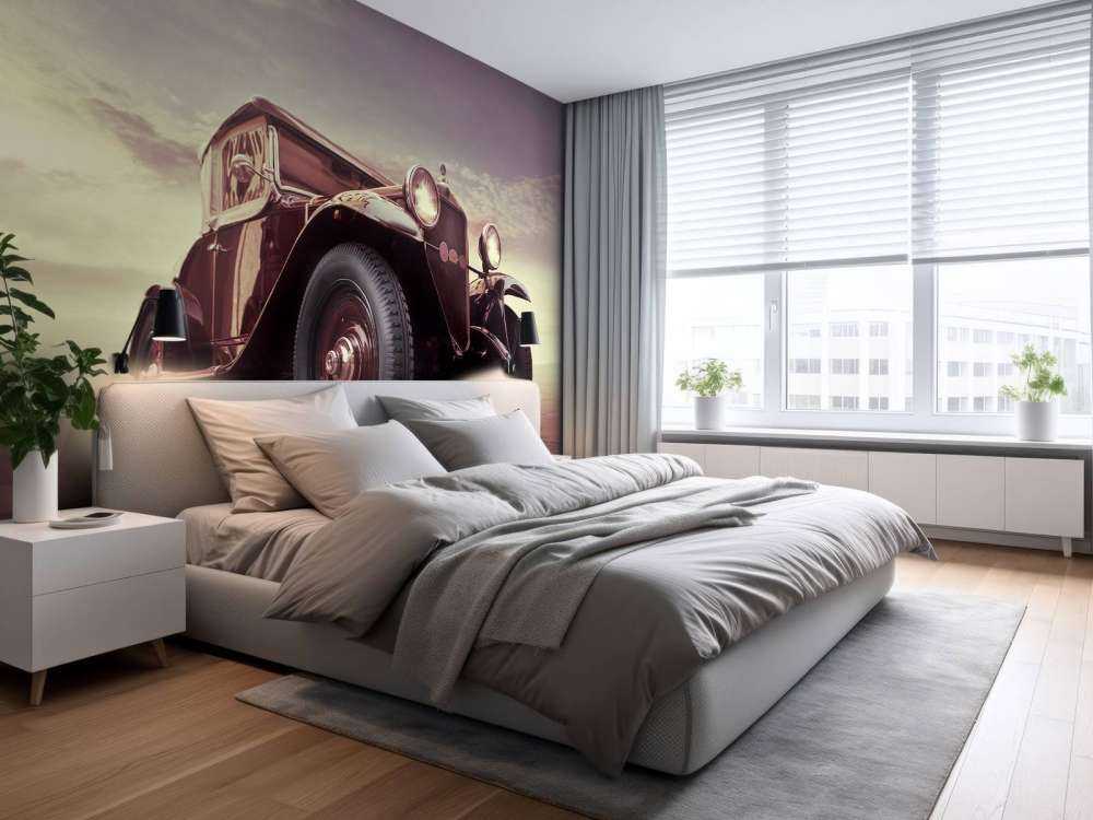 Oldtimer in perspectief