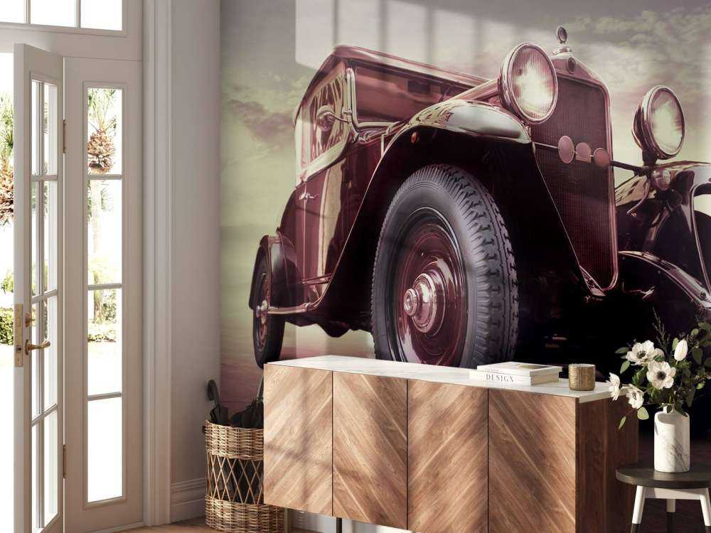 Oldtimer in perspectief