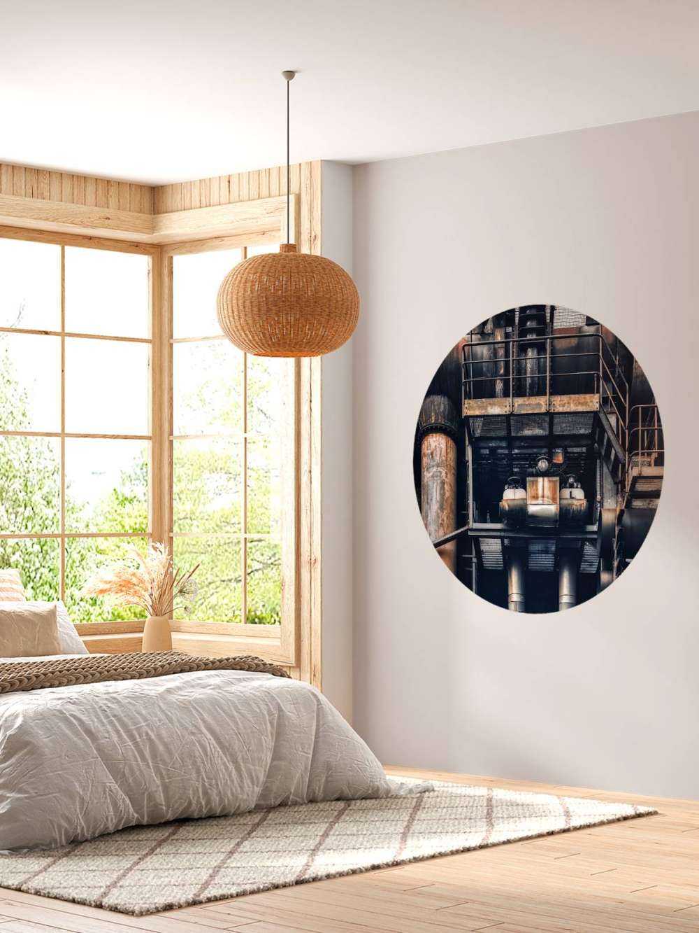 Buizen bij oude fabriek