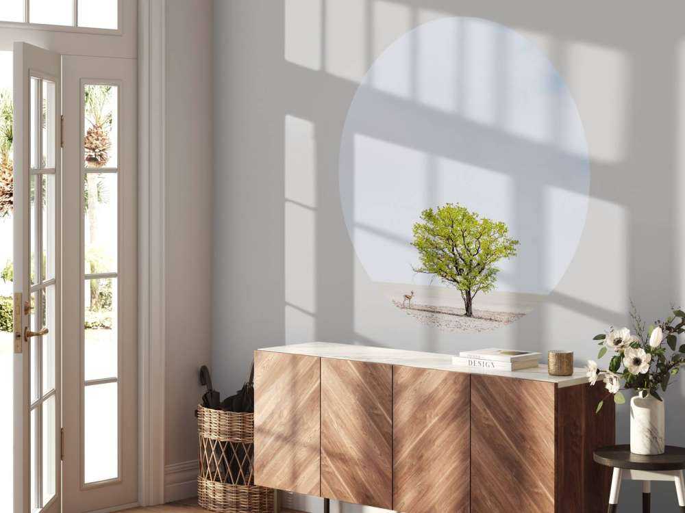 Minimalistische landschap