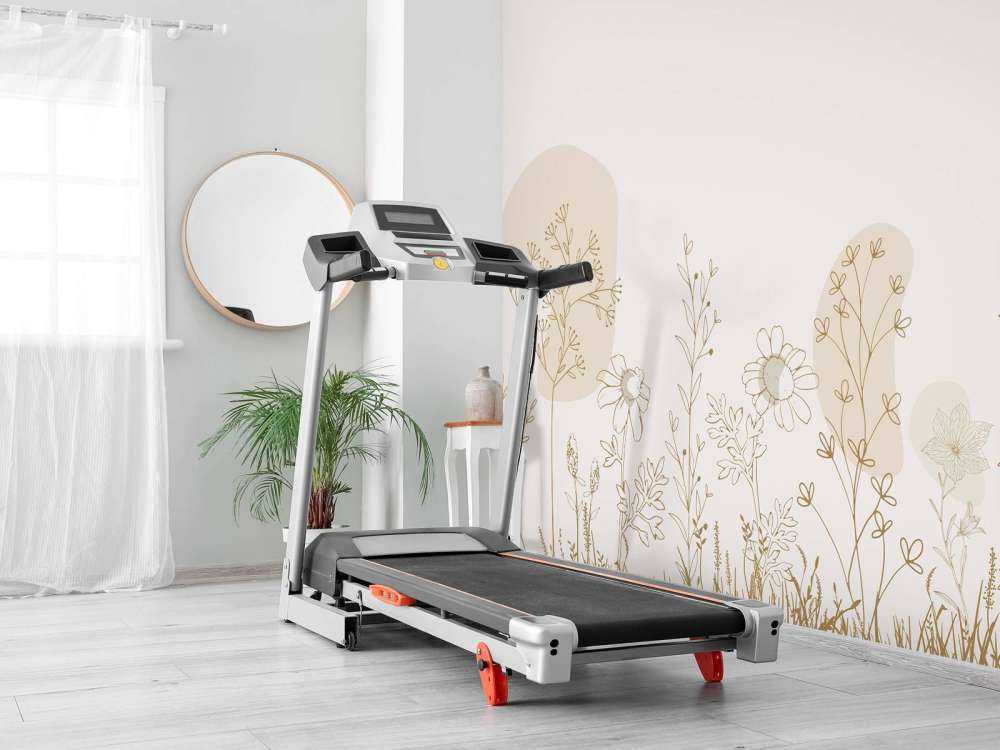 Bloemenveld getekend beige en natuur kleuren