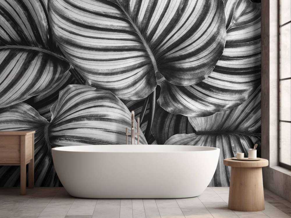 Plant met gestreepte bladeren