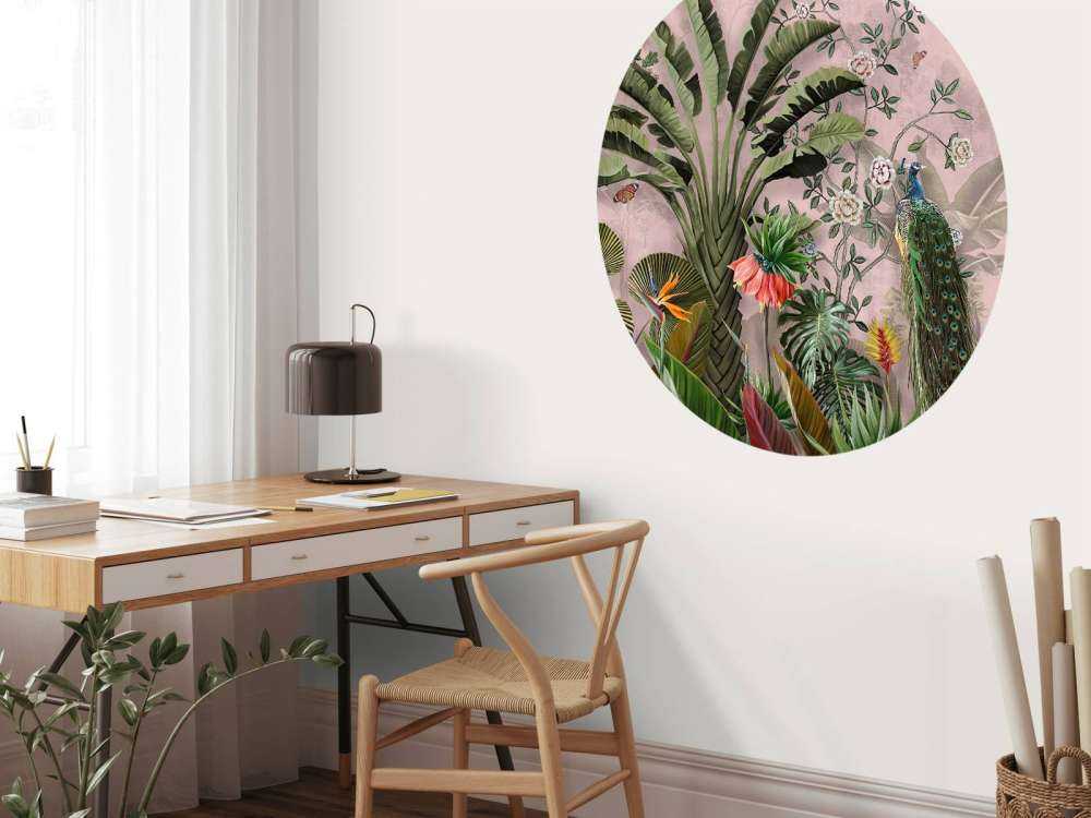 Pauw in Tropische Schoonheid