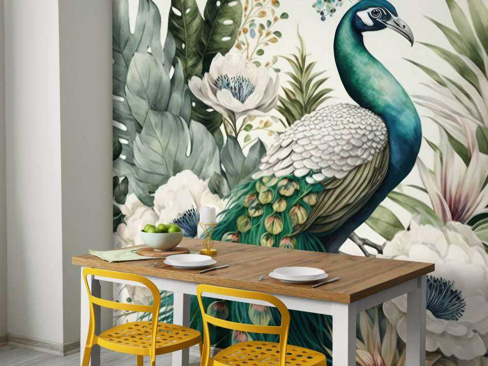 Pauwenflora in Harmonie