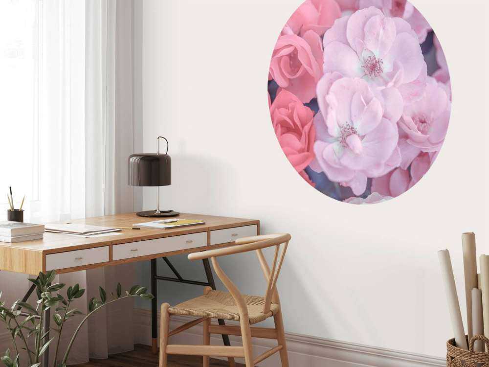 Roze klerurijke bloemen