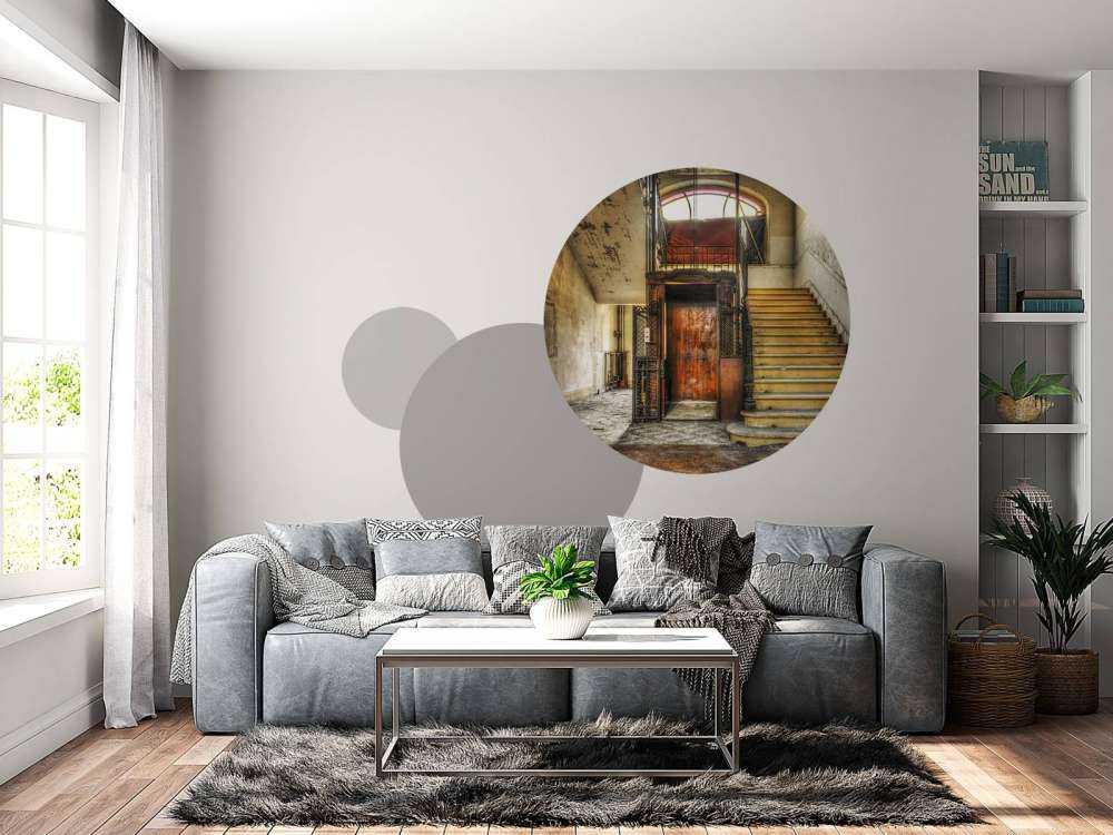 Verlaten hotel lobby