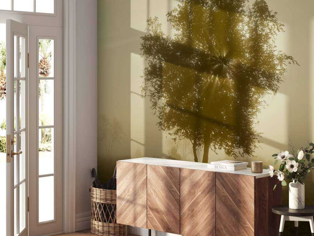 Goudkleurige zonsopkomst