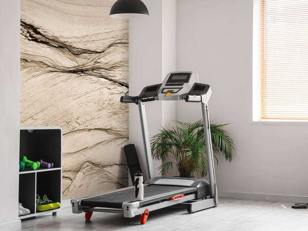 Golvend beige marmer