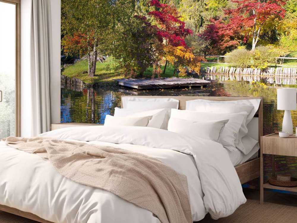 Bomen achter het Water