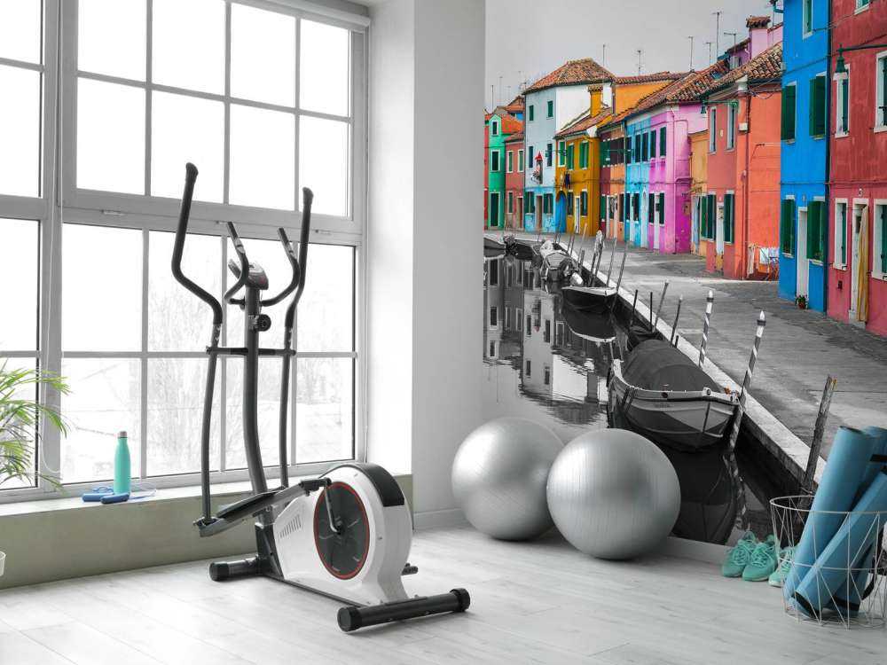 Kleurrijke vissershuisjes