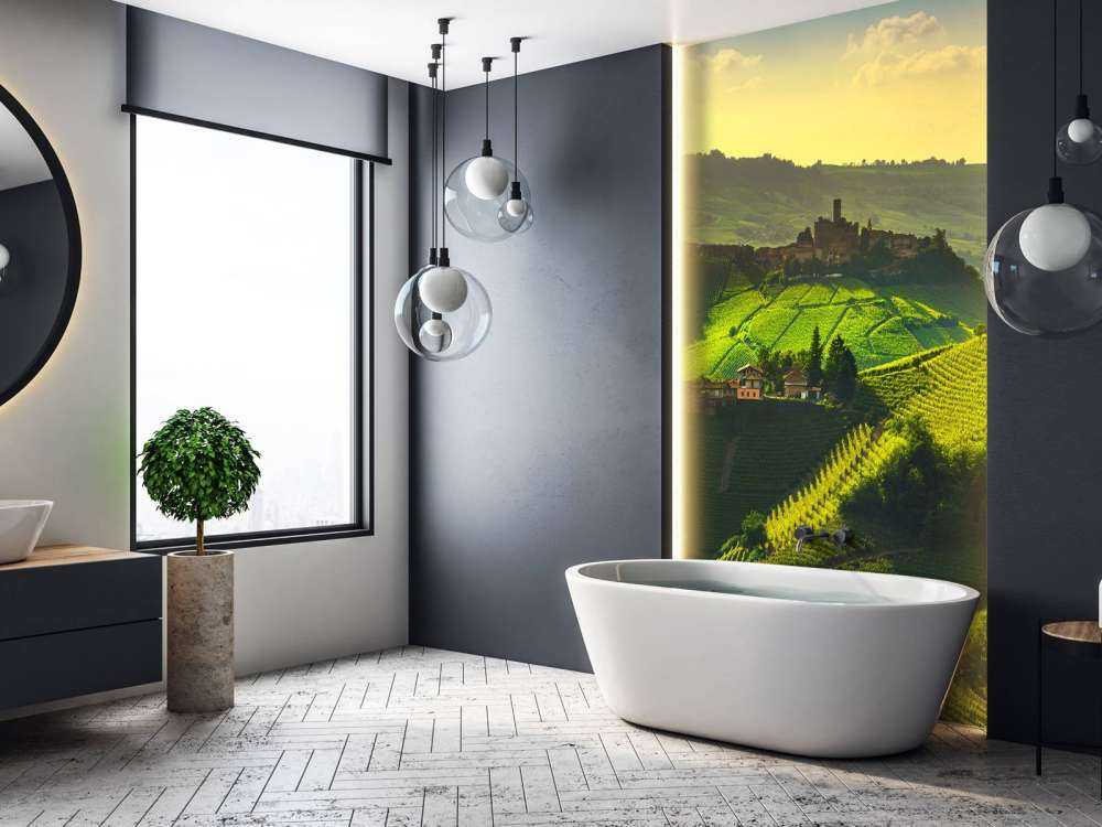 Prachtig landschap in Noord-Italië