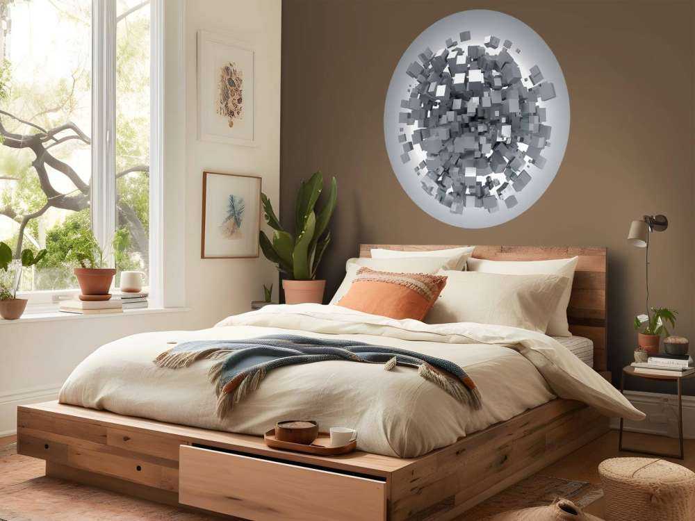 Witte blokjes explosie