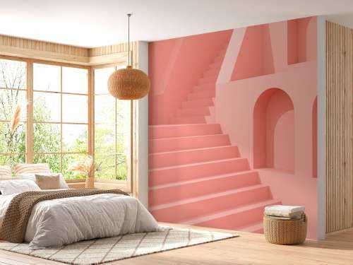 Roze gebouw