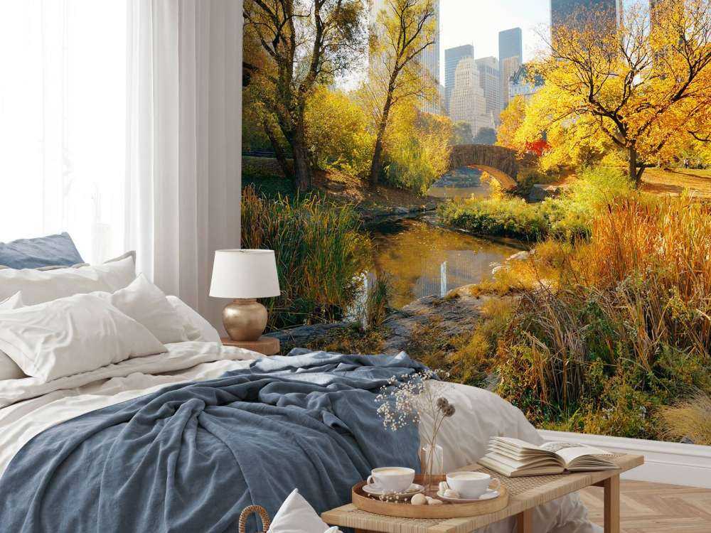 Manhattan Central Park in de herfst