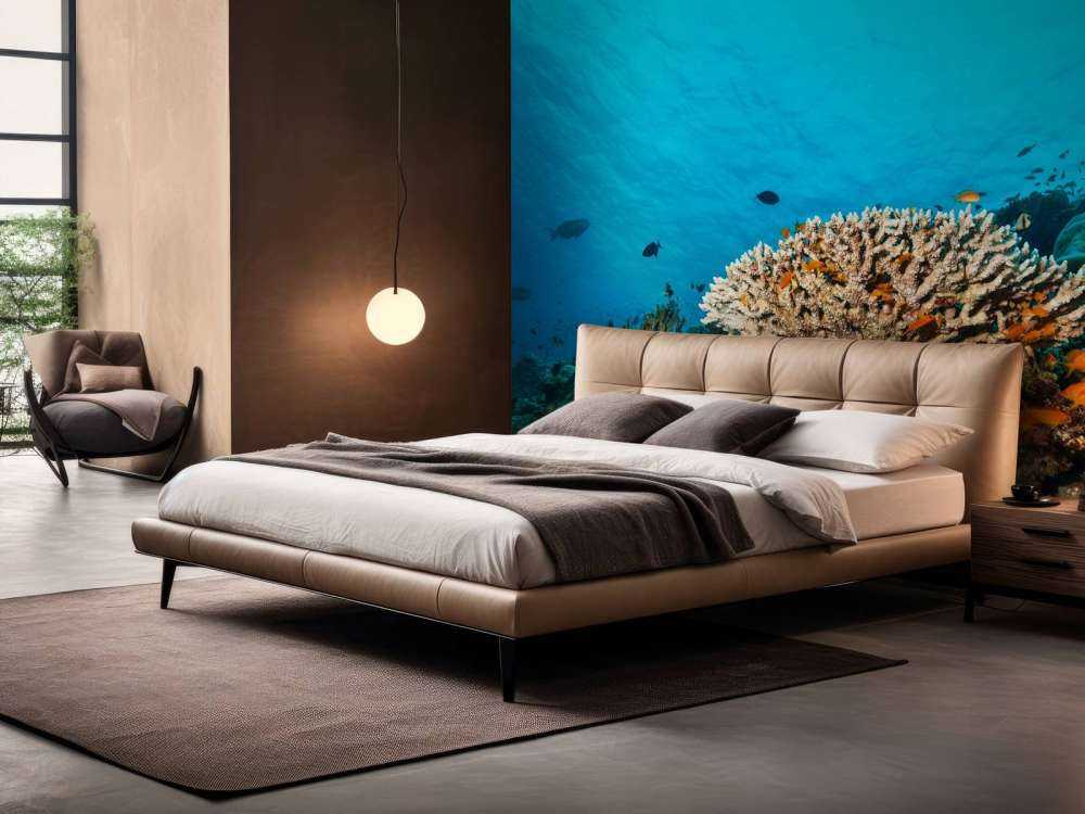 Koraalrif op de bodem van de Indische Oceaan