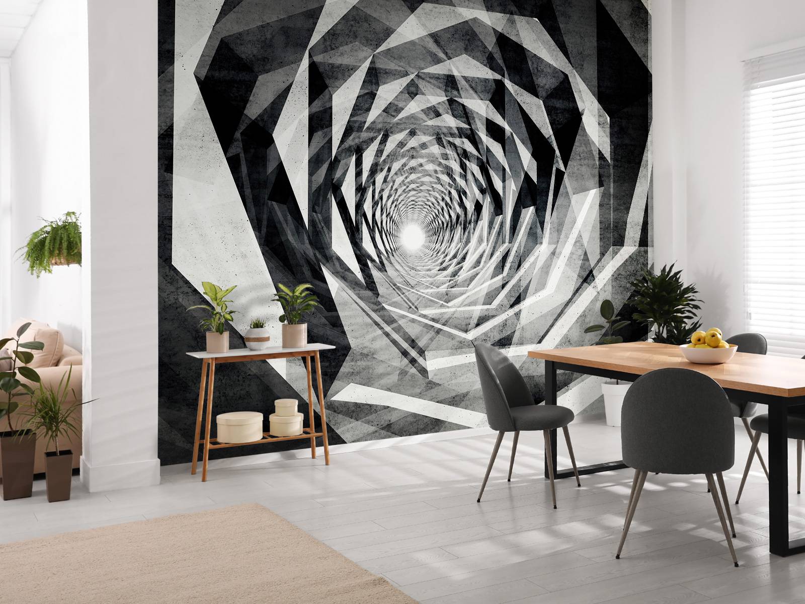 Abstracte tunnel