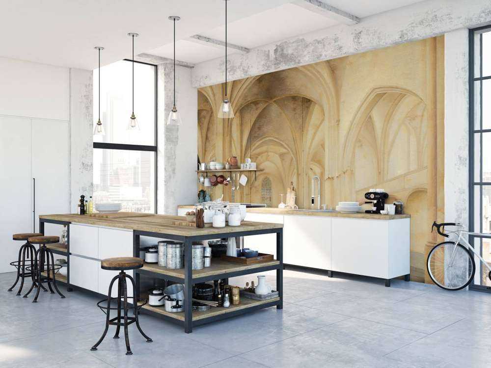 Het interieur van de Cunerakerk in Rhenen