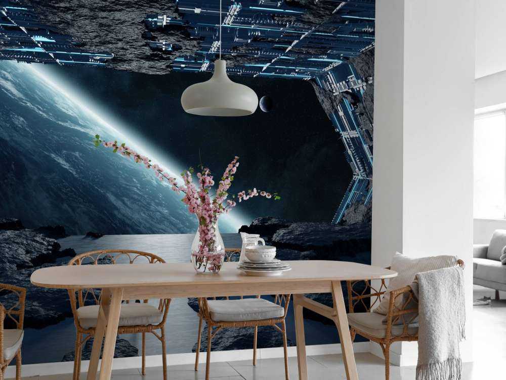 Space Shuttle met asteroïden