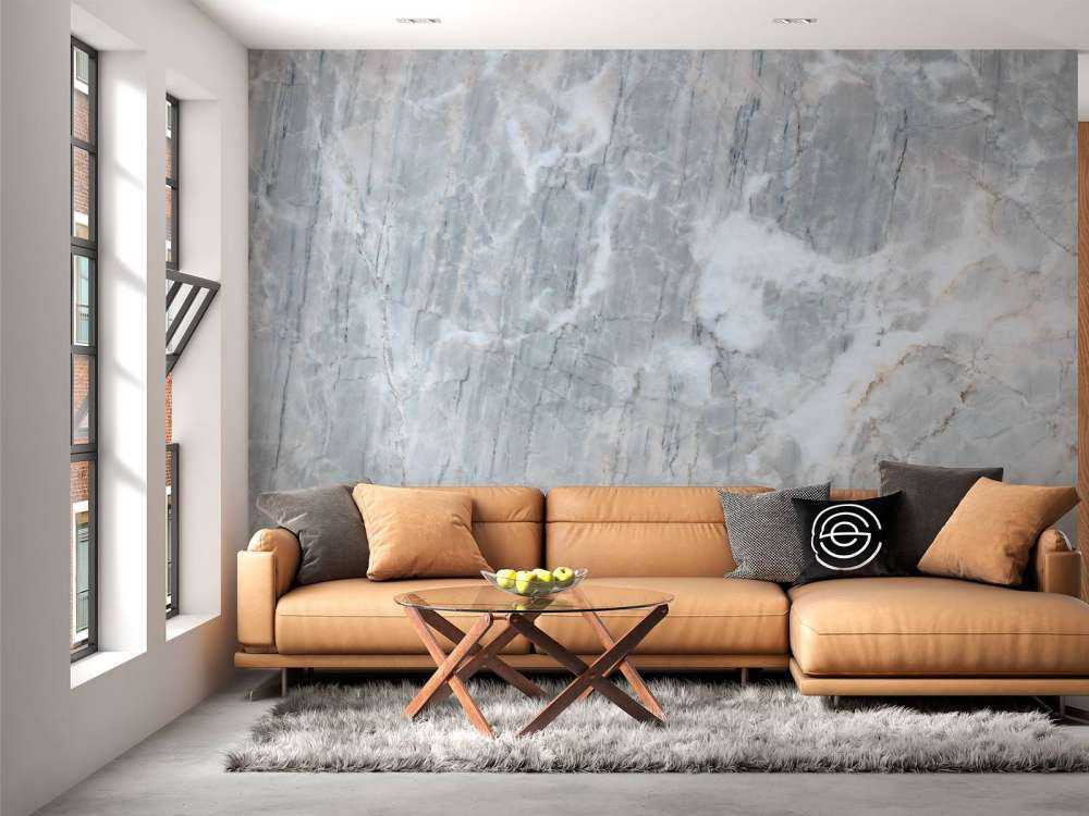 Grijs marmer met goud