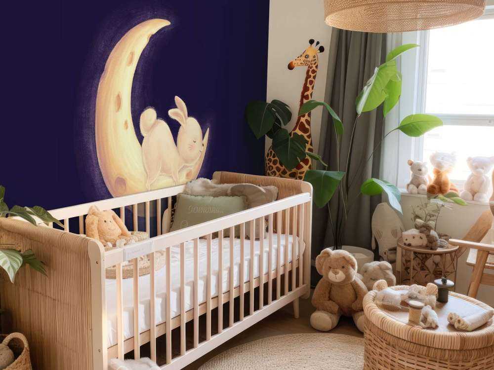 Konijntje op de maan