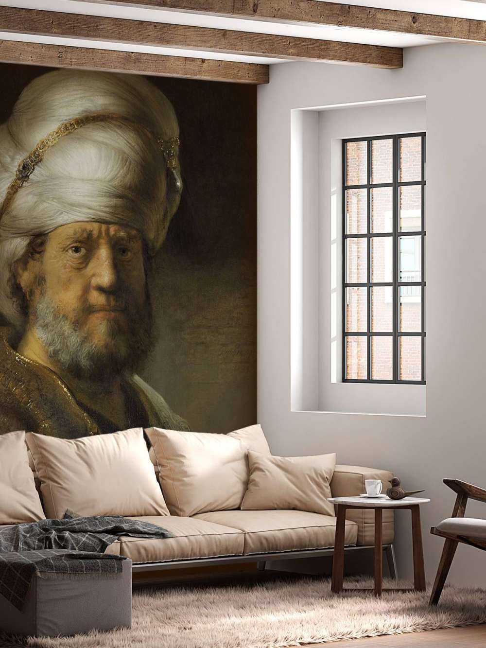 Man in oosterse kleding