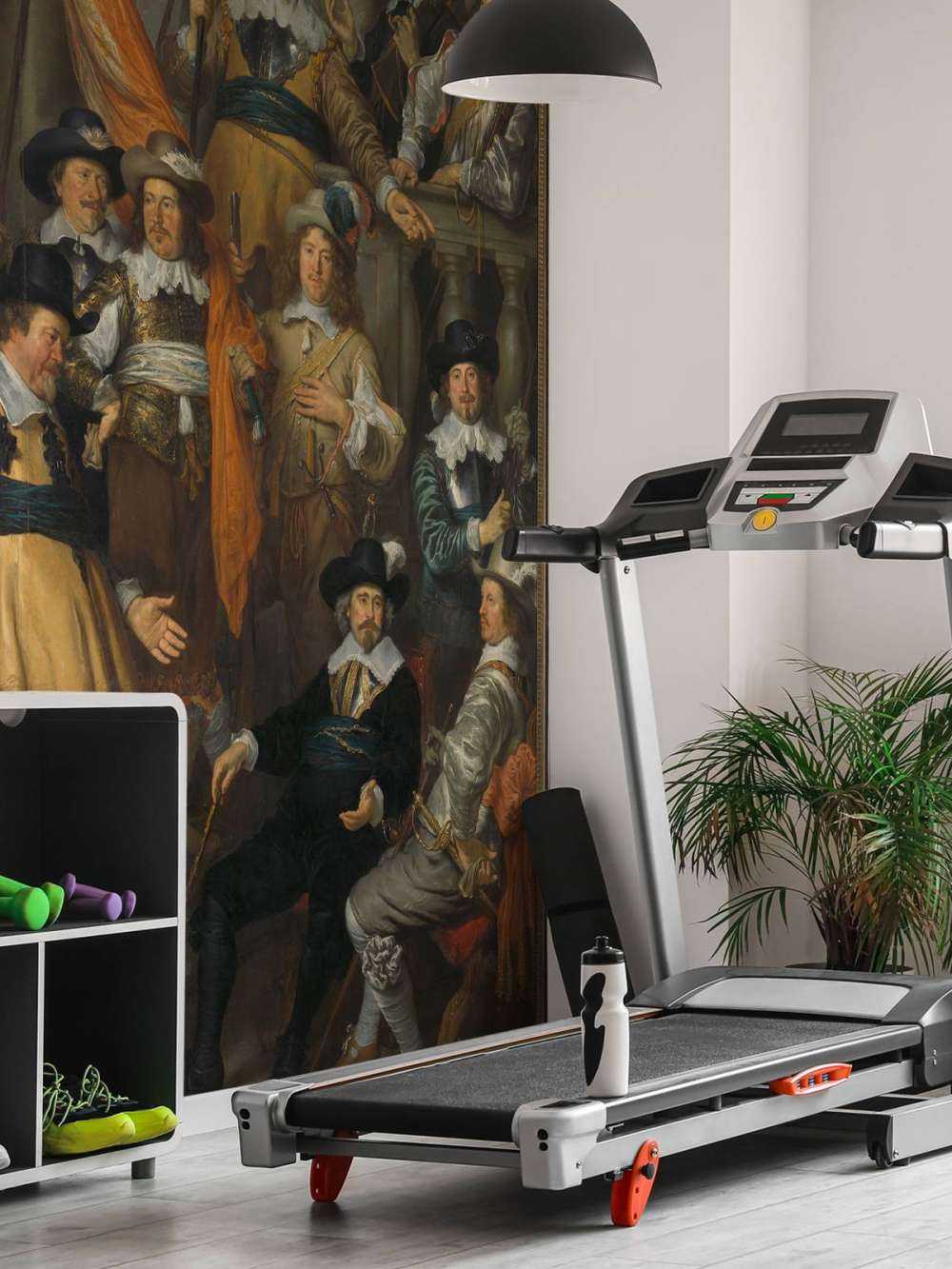 Officieren en andere schutters van wijk XVIII in Amsterdam